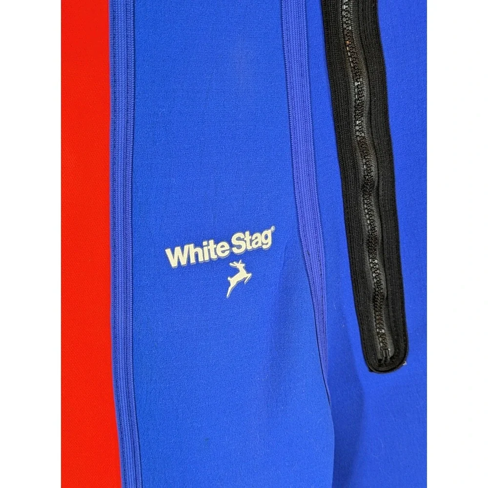 🌊Vintage White Stag 2-Piece Fully Reversible Wetsuit Jacket Set Long *PLS READ!